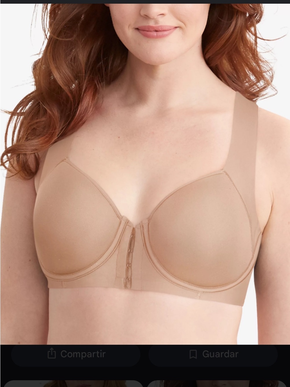 Bali Nude Beige T-Shirt Bra with Supportive Underwire
